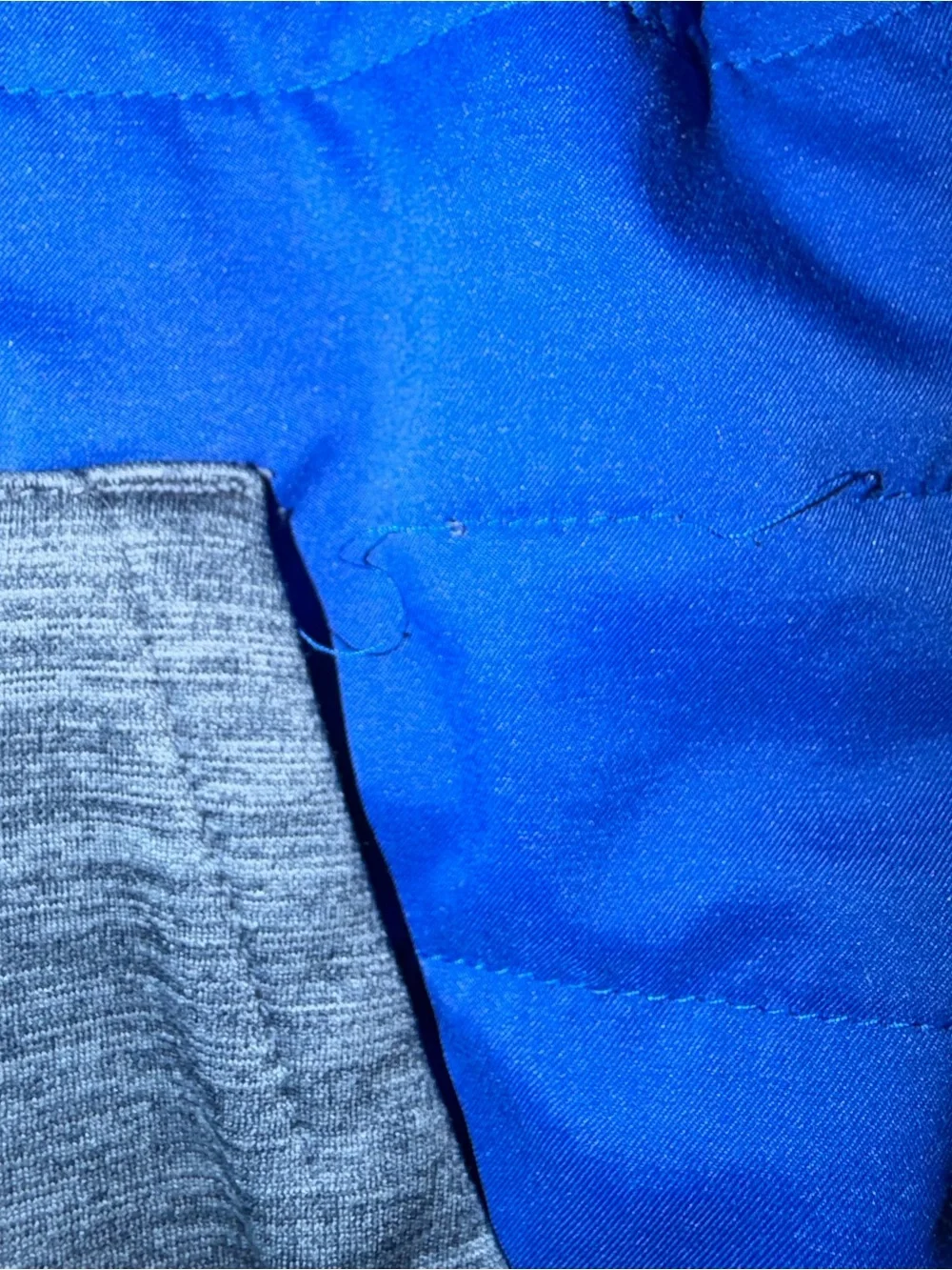 Boys toddler 4T Columbia Blue and Gray Hooded‎ Zip-Up Jacket